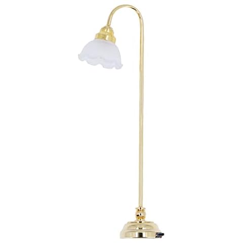 Asixxsix Miniature Dollhouse Floor Lamp Cover