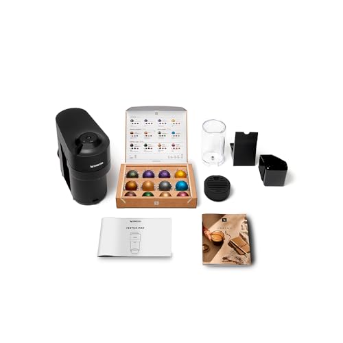 Nespresso Vertuo Pop Preta 110V — Cafeteira Compacta
