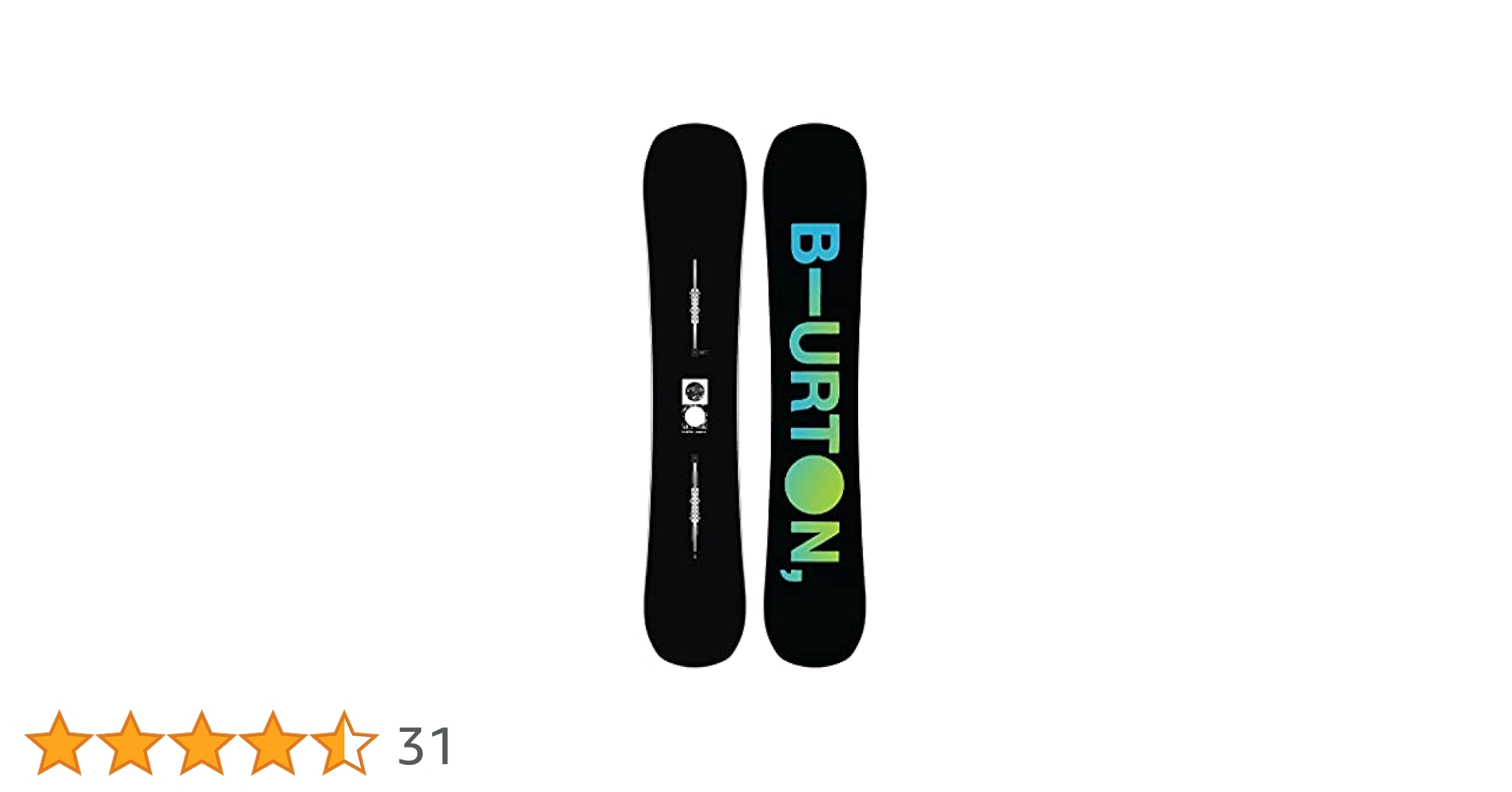 Amazon | BURTON Instigator フラットトップ スノーボード 140cm