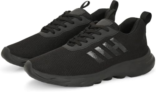 Image of Black Sneakers for Men | Trendy Casual Shoes for Men