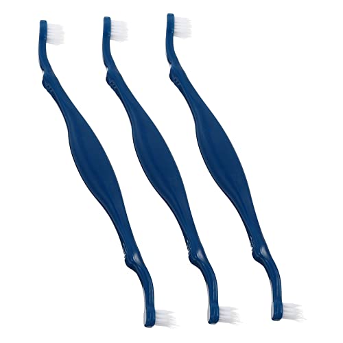 TOYANDONA 3Piezas Cepillo Para Mascotas Pack De Unidades Doble Mango Ergonómico Cuidado Para Perros y Material y Resistente