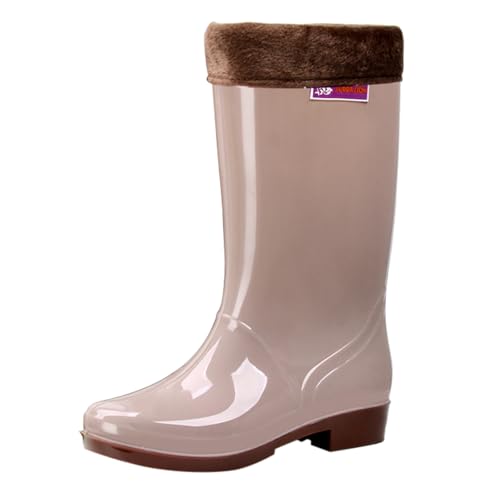 my orders placed recently by me Ankle Wellies Women Fur Lined Mid Calf Wellies Non-Slip Rubber Wellies Ankle Neoprene Insulated Rubber Rain Boots Lightweight Wate work boots
