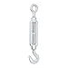 AB Tools Straining Screw/Turnbuckle Hook to Eye 2 Pack Galvanised Rigging M12 DK63