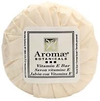 Aromae, 1.0 ounce Vitamin E Facial Soap (Bar), Individually Pleat Wrapped, 288 Bars per Case