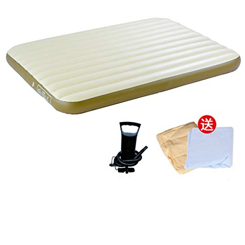 Luftkissenbett Doppelbett Home Plus faule Matratze Schlafzimmer Luftmatratze Verdicktes Einzelbett Luftbett Tragbares Outdoor Luftbett (Farbe: B Größe: Large) (A Medium Modell) – Bild 3