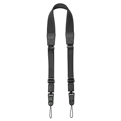 VANGUARD VEO OPTIC GUARD Quick Release Camera/Binocular Neck Strap - Black, Fits 15-20mm straps, 84 cm length