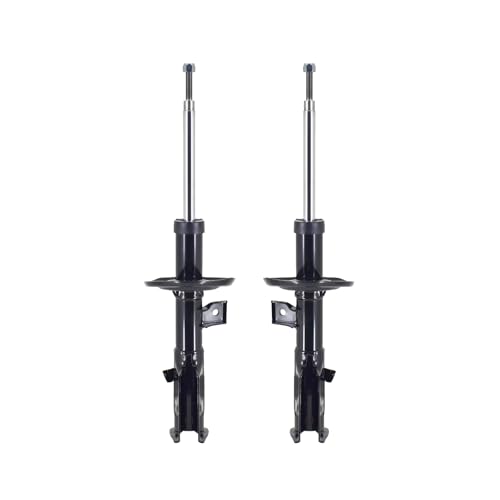 PM Auto Pair of 2 Front Left-Right Suspension Strut Assembly Replacement For 2007 2008 Honda Fit