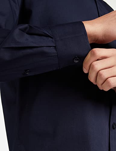 Image of Amazon Brand - Symbol Men's Solid Cotton Slim Fit Formal Shirt | Plain | Full Sleeve