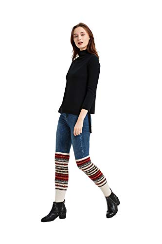 Image of Leg Warmers for Women Long Wool Boot Warmer Thick Warm Leg Warmers for Winter