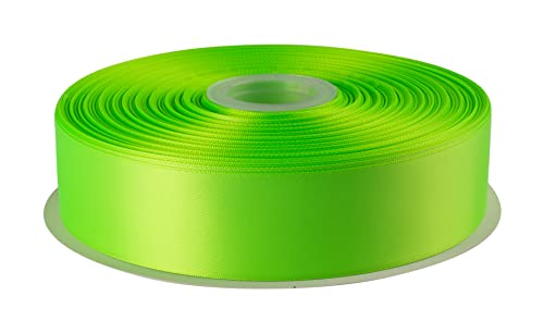 Double Faced Satin Ribbon, 38mm X 91M, Solid Polyester Ribbon for Gift Wrapping Crafts, Wedding Party Ceremony Decoration