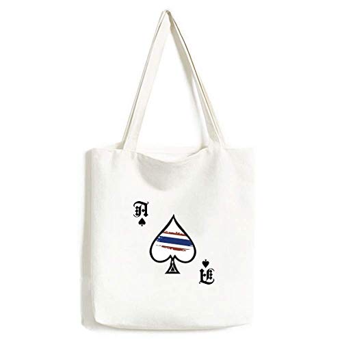 Sac à main motif drapeau thaïlandais robuste fini le manque de place