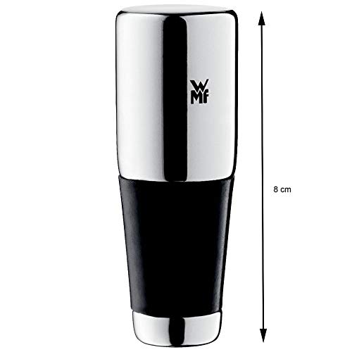 WMF Vino Wijn-/Flessensluiting, Gegoten Metaal, Silicone, Hoogte 8 cm, Zilver/Zwart - Image 6