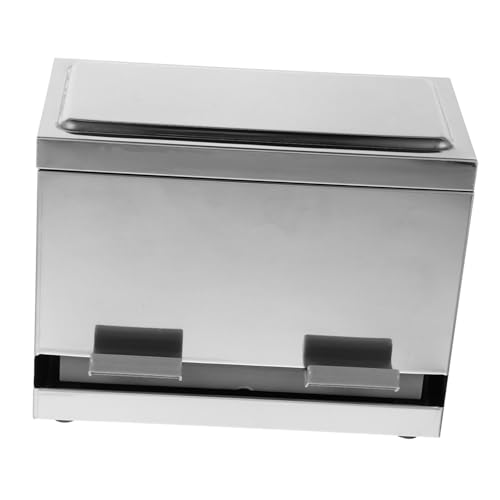 COLLBATH Modern Straw and Chopstick Dispenser Box Storage for Restaurant Home Lid