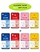 Korean Leaders Face Mask Sheets 8pcs Gift Pack Including Best Skin Care Masks 2 X of Aqua Coating, AC-Calming, Bright Toning and Wrinkle Lifting EX Solution in a Customized FACIAL-MASK Gift Pack