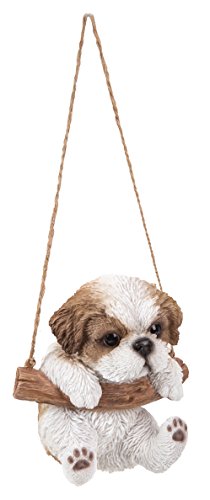 Cachorro Shih Tzu colgante: una adorable figura decorativa para amantes de los perros 4