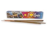 spain souvenir items Más que un simple incienso, este producto es un souvenir único que captura la magia y la calidez de España. Su empaque, adornado con motivos típicos españoles, lo convierte en un regalo ideal para familiares, amigos o para ti mismo.
