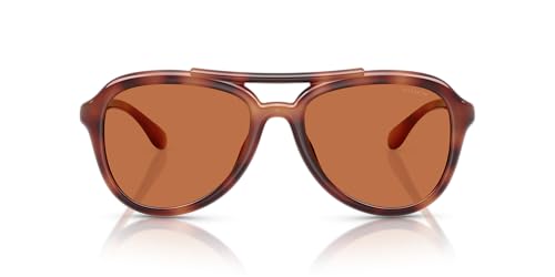 COACH Women's Hc8406u Sculpted C Hardware Universal Fit Aviator Sunglasses