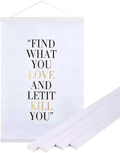 Image of 30x20 30x40 30x30 Poster Frame, Magnetic Light Wood Wooden Frame Hanger for Photo Picutre Canvas Artwork Art Print Wall Hanging (1 Pack, 30 inch, White)