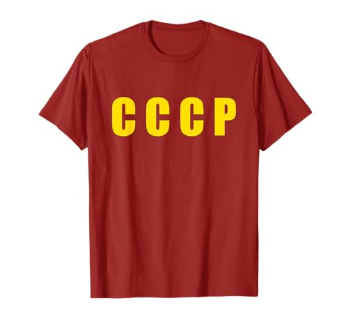 CCCP USSR SOVIET UNION VINTAGE RETRO T-Shirt