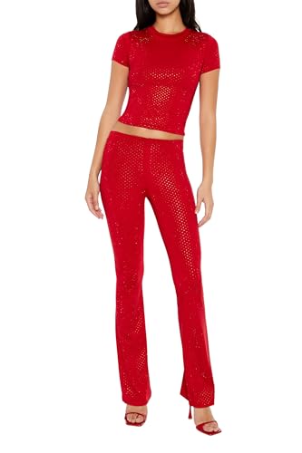 Pantalon Contour Sculpt Strass idéal pour vos soirées et sorties chic