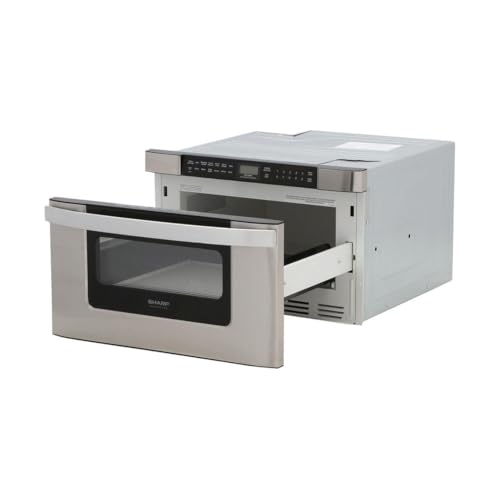 image for SHARP KB6524PSY Microwave Drawer Oven, 24-inch, 1.2 Cubic Feet, 950 Wa