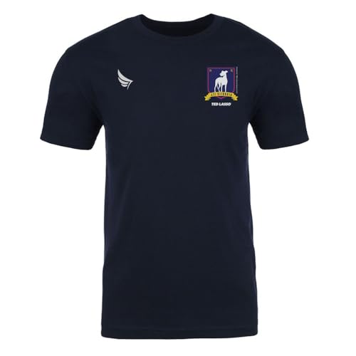 Ted Lasso A.F.C. Richmond Roy Kent #6 T-Shirt Officially Licensed Soccer Jersey Style Tee Navy Graphic Shirt Navy-X-Large