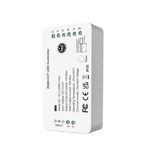 Contrôleur de bande LED RCT 3.0 Pro haute puissance 15A variateur de couleur