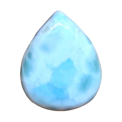 Pierre larimar poire pour fabriquer un pendentif d'été bohème unique