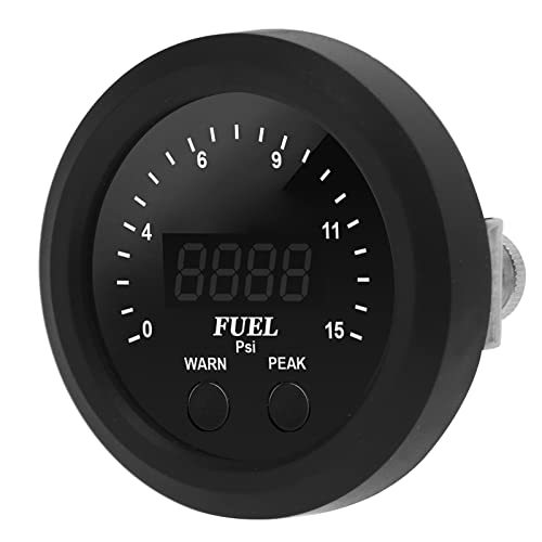 Manomètre de pression de carburant 15PSI facile à installer