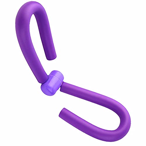 1xThigh Master Toner Trimmer Muscle Butt Toner Thigh trainer Toning Trimmer Leg Muscle Training Great Gym Equipment At home Or Travel (Purple)