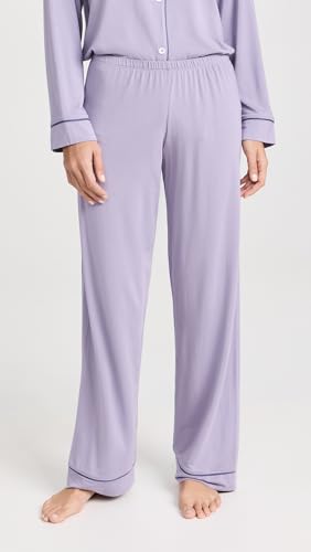 Image of Eberjey Gisele Classic Women's Pajama Set | Long Sleeve Shirt + Long Pants