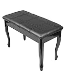 Mit einer Reihe von Stilen und Designs kann der Klavierhocker auch als stilvolle und elegante Ergänzung für jedes Klavier oder Musikzimmer dienen und die allgemeine Ästhetik und Atmosphäre des Raumes ergänzen.