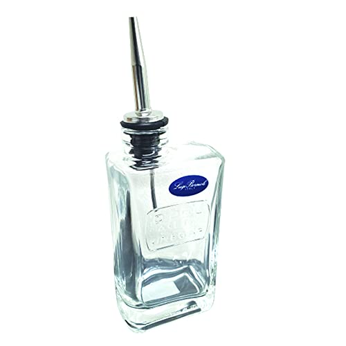 Bormioli Luigi Optima Vinaigrier avec bouchon, 7 x 5 x 19 cm