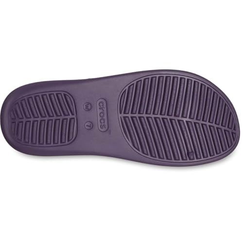 Image of Crocs Getaway Strappy Dark Iris Size 4 UK Women, Dark Iris, 4 UK