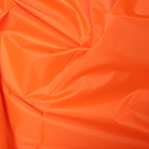 Tissu indéchirable imperméable orange de 150x500 cm pour projets extérieurs