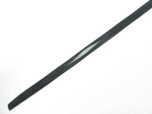 Genuine Stingray Shagreen Skin Leather 1 Diamond Men's Belt 46" Black4