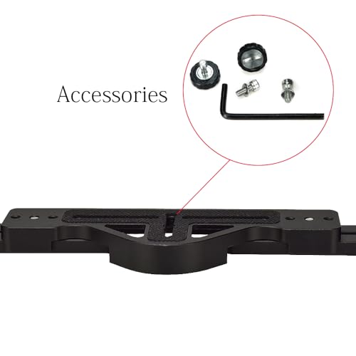 Sea frogs Aluminium Tray/Grip for Underwater Camera Housings, Bracket with 1 inch Ball Clamp and 1 inch Ball Arm