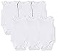 Amazon Essentials Unisex Baby Ärmellose Bodys, 6er-Pack, Weiß, Frühchen