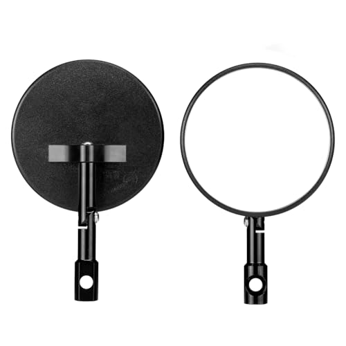 Rétroviseur latéral pour moto universel réglable à 360° pour guidon de scooter et moto