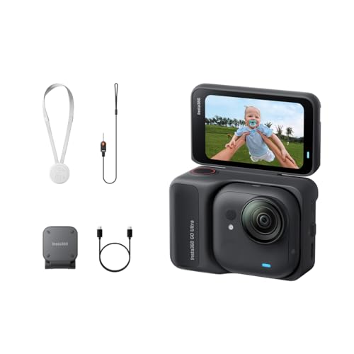 Insta360 GO Ultra 4K Action Camera Standard Bundle - Midnight Black by Insta360 - Used condition - US$367.28