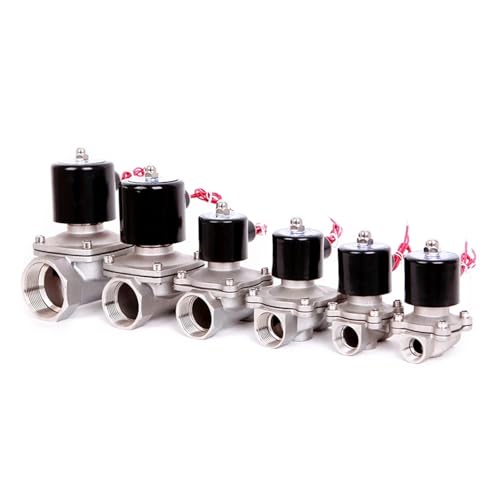Électrovanne 3/4 220V en acier inoxydable avec joint EPDM normalement fermée pour eau