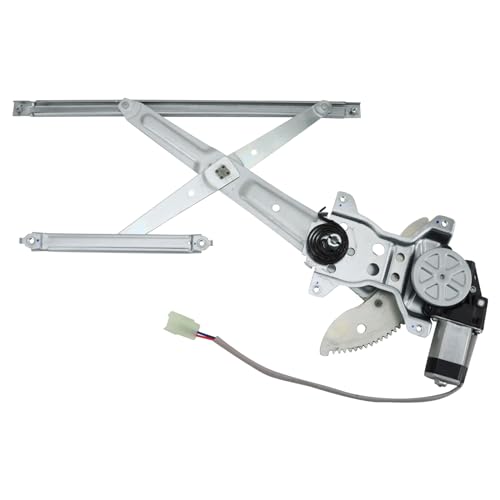 Image of TRQ Front Right Power Window Regulator & Motor Assembly Passenger Side Compatible with 2004-2006 Scion xB SC1351100