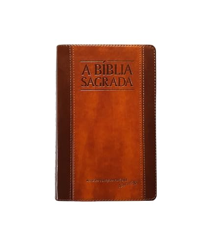 Bíblia ACF Super Legível com Ref. e Mapas – Chocolate / Havana:
