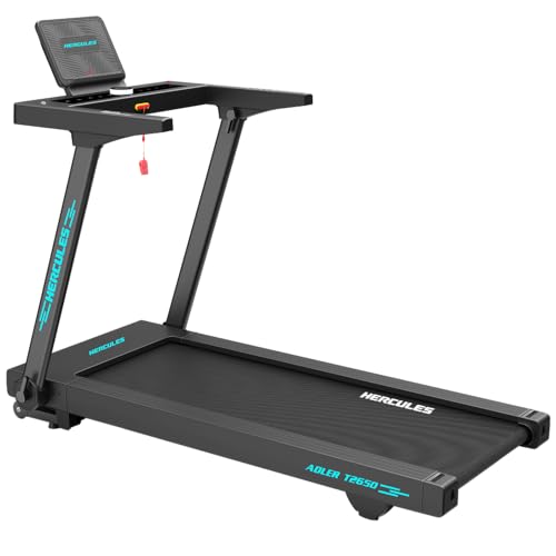 Image of Hercules Fitness T2650 2.0 .0 HP Peak DC Motorized Foldable Treadmill | 15 Level Power Incline | Bluetooth MP3 Player Available | Max Speed 18 Km /Hr | Max User Weight 125 Kg