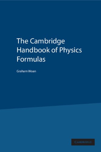 The Cambridge Handbook of Physics Formulas