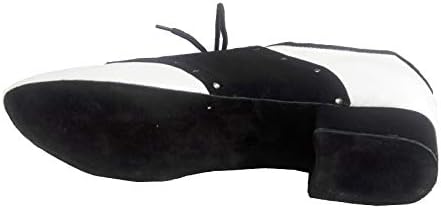 CHAUSSURES DE DANSES LATINES HOMME NOIR ET BLANC – SalsaNueva