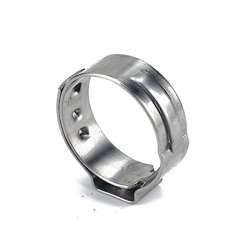 CRAFTHROU 10Pcs Braçadeiras De Mangueira De Aço Inoxidável Braçadeira De Mangueira Braçadeira De Tub