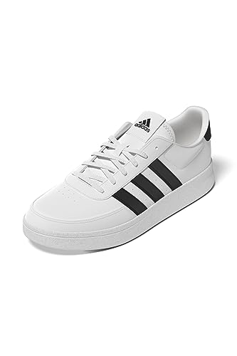 adidas Breaknet 2.0 Shoes, Zapatillas Hombre, Ftwr White Core Black Core Black, 43 1/3 EU