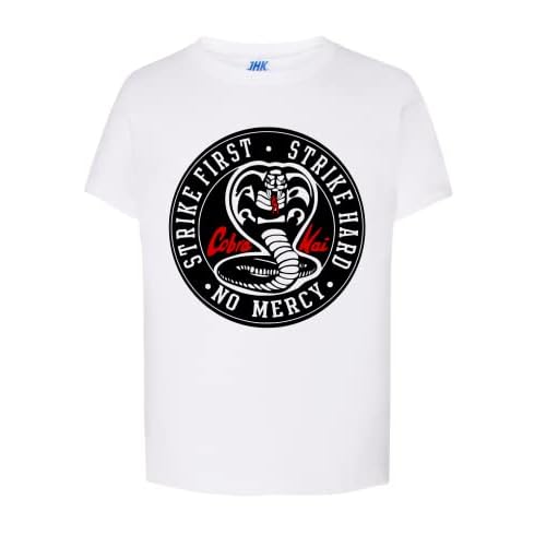 Camiseta niño Cobra Kai, Cobra Kai, Camiseta niño Manga Corta, Camiseta niño, Camiseta Cobra Kai