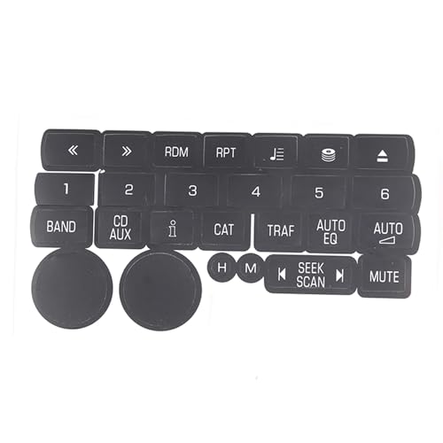 Autocollants de protection moteur et radio pour Chevrolet Corvette C6 2005-2013